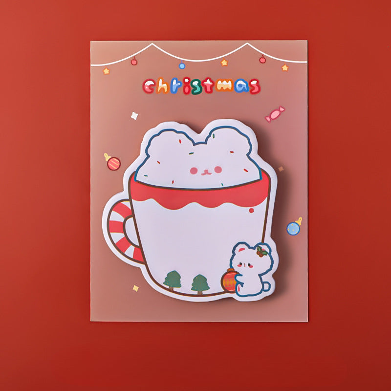 Wholesale Paper Cartoon Christmas Post-it Notes Message Memo Note Paper